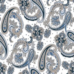 Blue Leaf Mix Matt Porcelian Tile