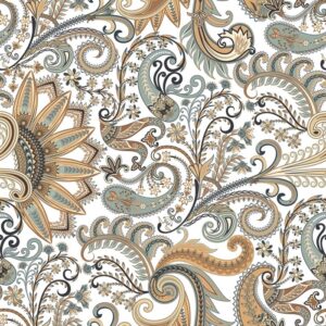 Beige Leaf Mix Matt Porcelian Tile