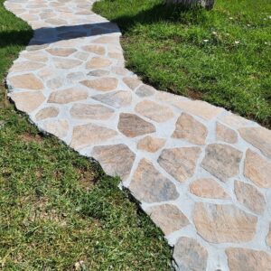 Beige Crazy Pave Matt Porcelian Tiles