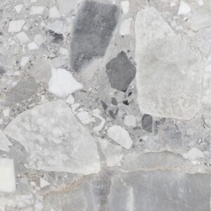 Grey Matt Breccia Stone Look Porcelain Tile