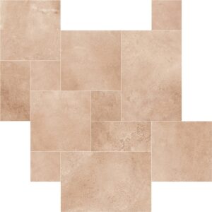 Terracotta Look Matt Modular French Pattern Tiles