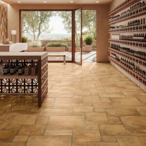 Ocra Terracotta Matt Modular ( French Pattern) Tiles