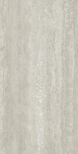 Light Grey Vein Cut Travertine Look in/Out Porcelain Tile