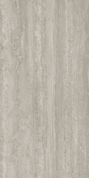 Mid Grey Vein Cut Travertine Look in/Out Porcelain Tile