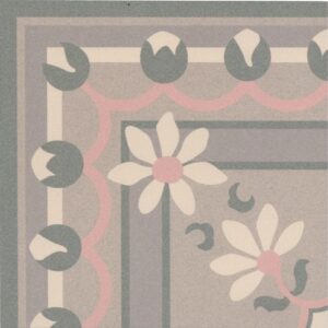 Bridgitte Corner Matt Encaustic Style Poecelain Tile