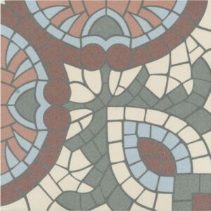 Gust Matt Encaustic Style Poecelain Tile