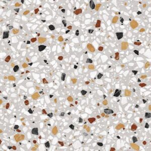 Multicolour Matt Terrazzo Look Porcelian Tile