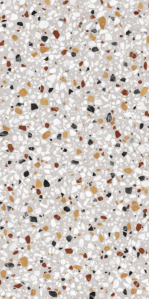 Multi Colour Matt Terrazzo Look Porcelian Tile