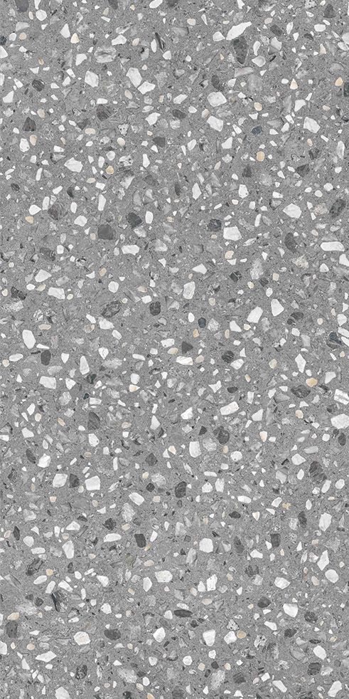 Grey Multi Matt Terrazzo Look Porcelian Tile