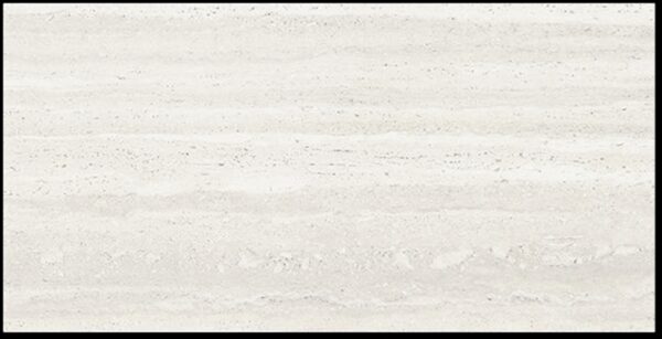 White Matt 3d Travertine Look Porcelain
