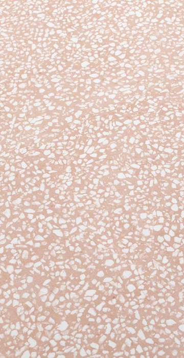 Coral Pink Matt Terrazzo Acuto
