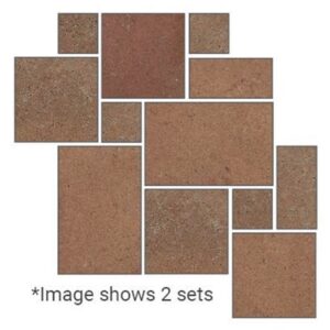 Terracotta Look Grip French Pattern Tile