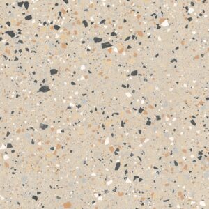 Beige Matt Large Porcelain Chip Terrazzo Look Tile