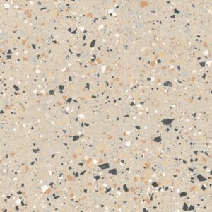 Beige Matt Large Porcelain Chip Terrazzo Look Tile
