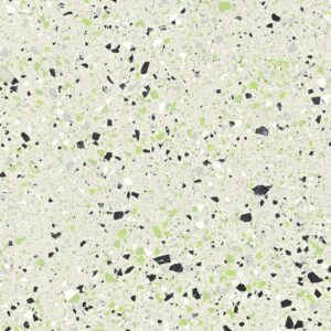 Green Matt Large Porcelain Chip Terrazzo Look Tile