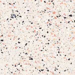 Pink Matt Large Porcelain Chip Terrazzo Look Tile