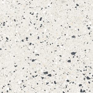 Light Grey Matt Large Porcelain Chip Terrazzo Look Tile