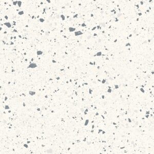 White Matt Large Porcelain Chip Terrazzo Look Tile
