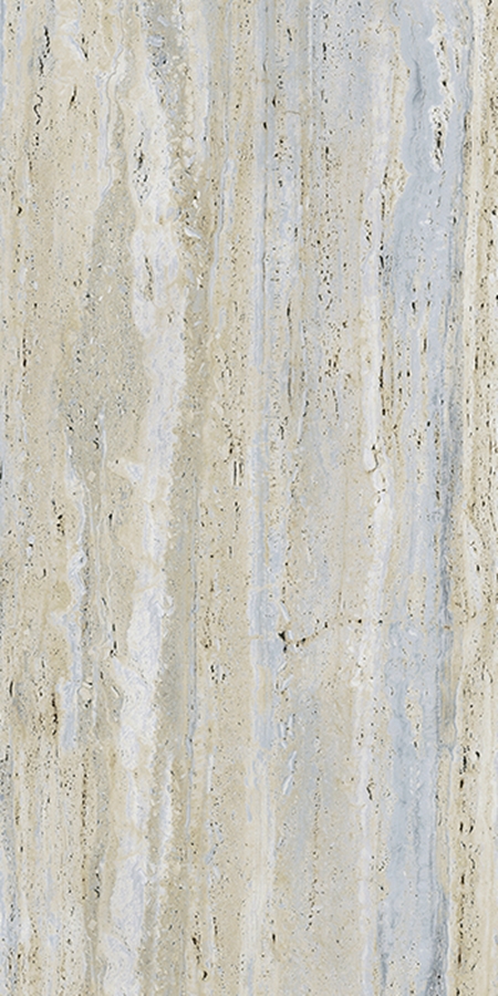 Silver Gold Matt Travertine Look Tile