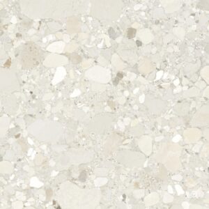 Cream Matt Terrazzo Look Porcelain Tile
