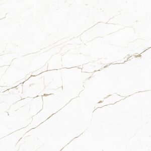 White With Beige Marble Look Tile