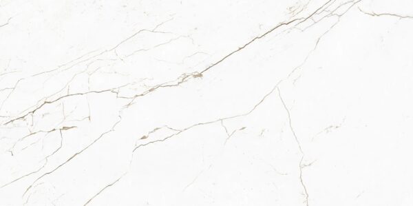 White With Beige Marble Look Tile