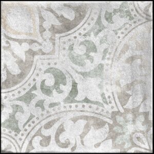 Multi Colour Decor Matt Antique Encaustic Look Finish Tile