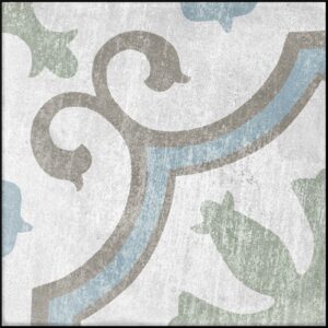 Vetetian Decor Matt Antique Look Finish Encaustic Look Tile