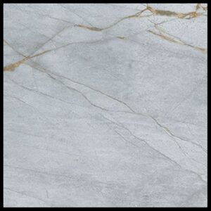 Blue Matt Marble Look Porcelain Tile