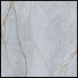 Blue Matt Marble Look Porcelain Tile