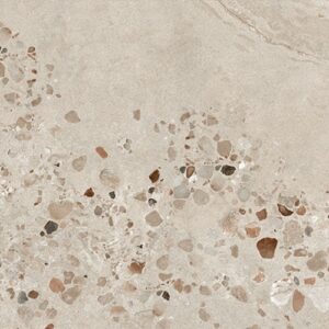 Grey Beige Matt Terrazzo Look