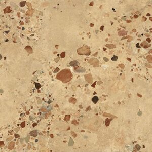 Ochre Goldern Yellow Matt Terrazzo Look