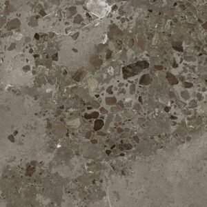 Charcoal Grey Matt Terrazzo Look
