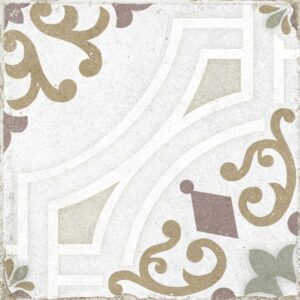 Cervera Multi Colour Matt Encaustic Look Tile