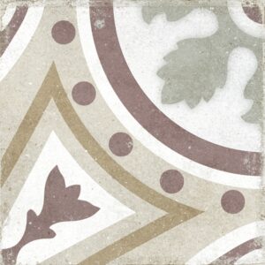 Osona Multi Colour Matt Encaustic Look Tile