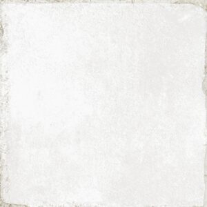 White Matt Encaustic Look Tile