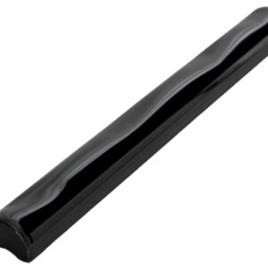 Black Gloss Dado Wavy Listello