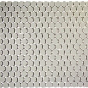 Pewter Gloss Penny Round