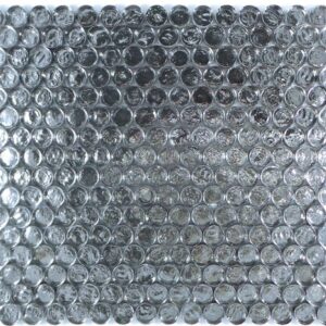 Grey Glass Penny Round
