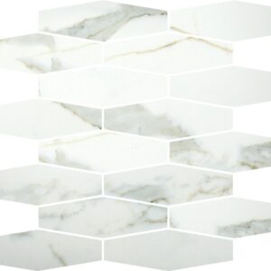 Calacutta-gold Honed Hexagon Elegant
