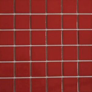 Cerise Red Gloss Spectrum Mosaic