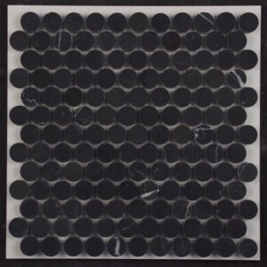 Nero Marquina Honed Penny