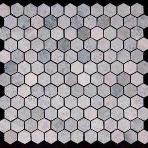 Ming-green Honed Hexagon
