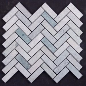 Ming-green Honed Herringbone