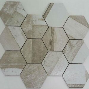 Whitewash Hexagon Timbergrove
