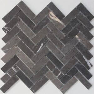 Pietra Grey Honed Herringbone