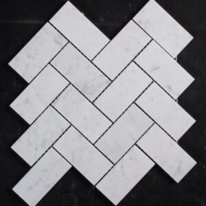 Carrara Honed Herringbone