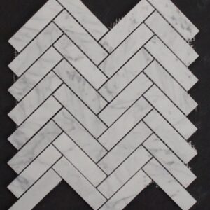Carrara Honed Herringbone