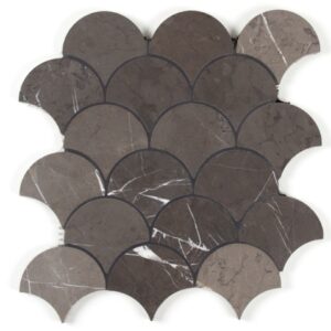 Pietra Grey Honed Fishscale