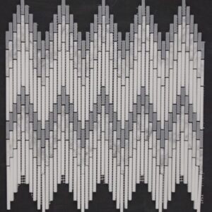 Grey Honed Ziggurat